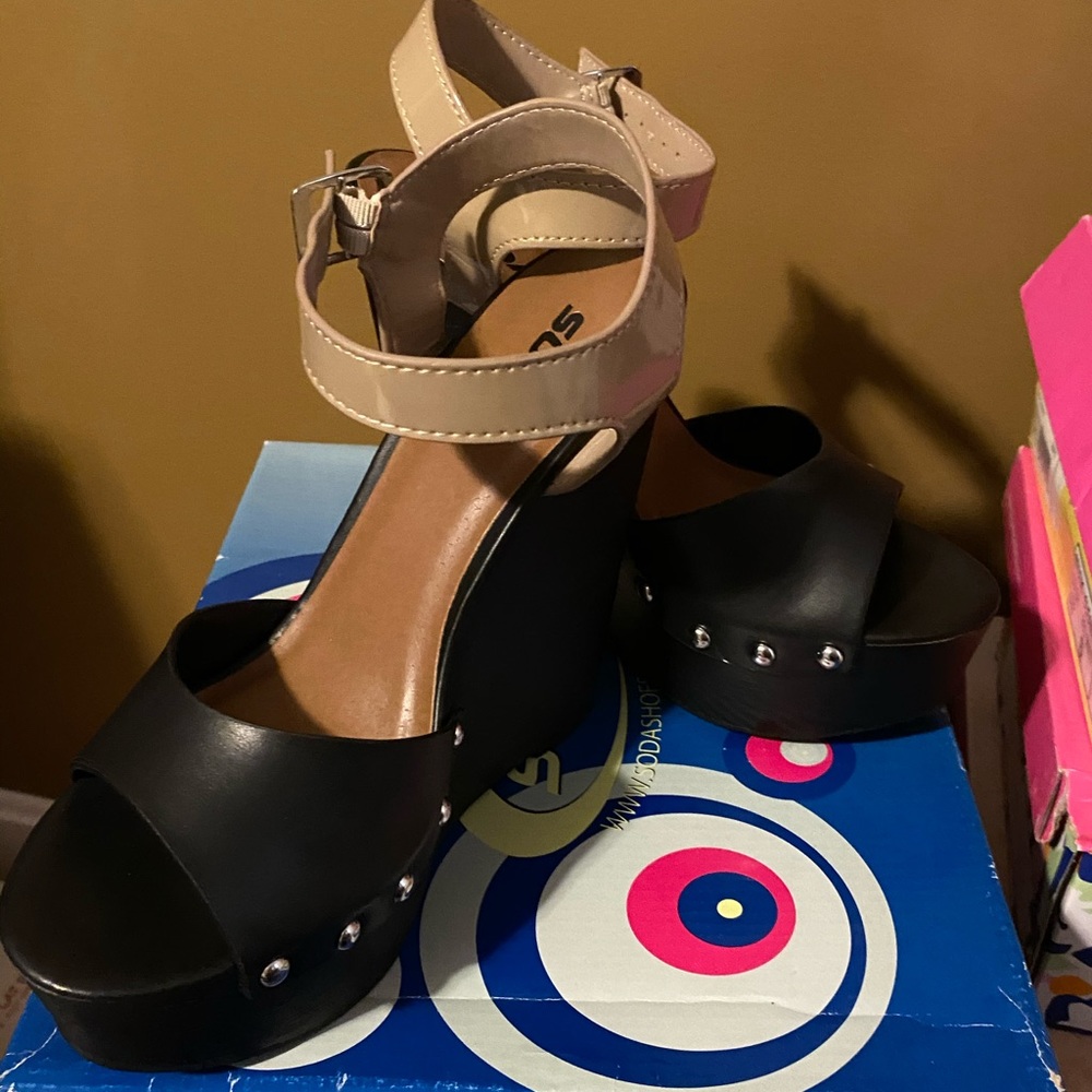 Cute wedge sandals